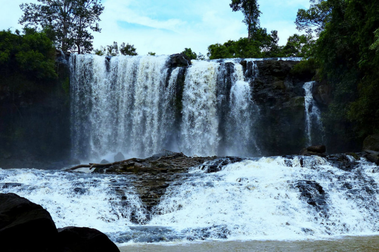 Bou Sra Waterfall,Mondulkiri 