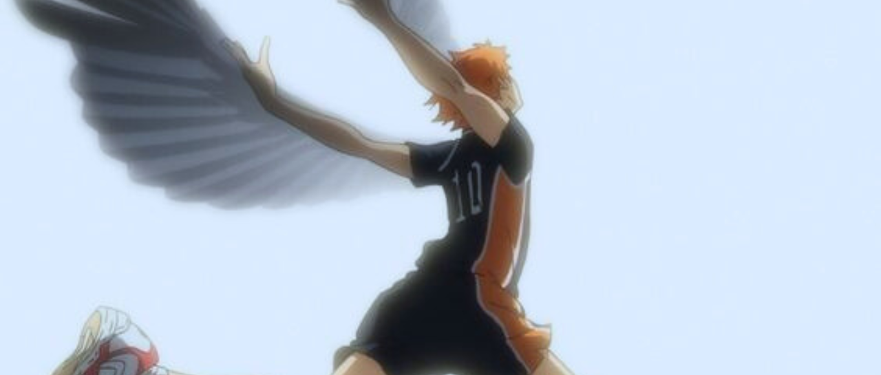 Hinata’s "Flying" technique anime Haikyuu