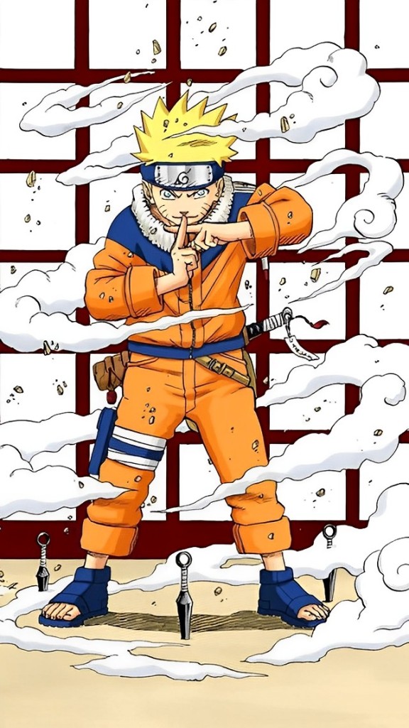 Naruto’s Design, Naruto anime 