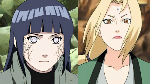 Strong female characters in naruto anime